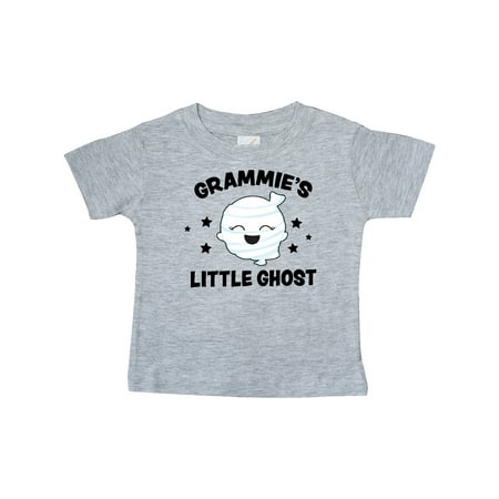 

Inktastic Cute Grammie s Little Ghost with Stars Gift Baby Girl T-Shirt