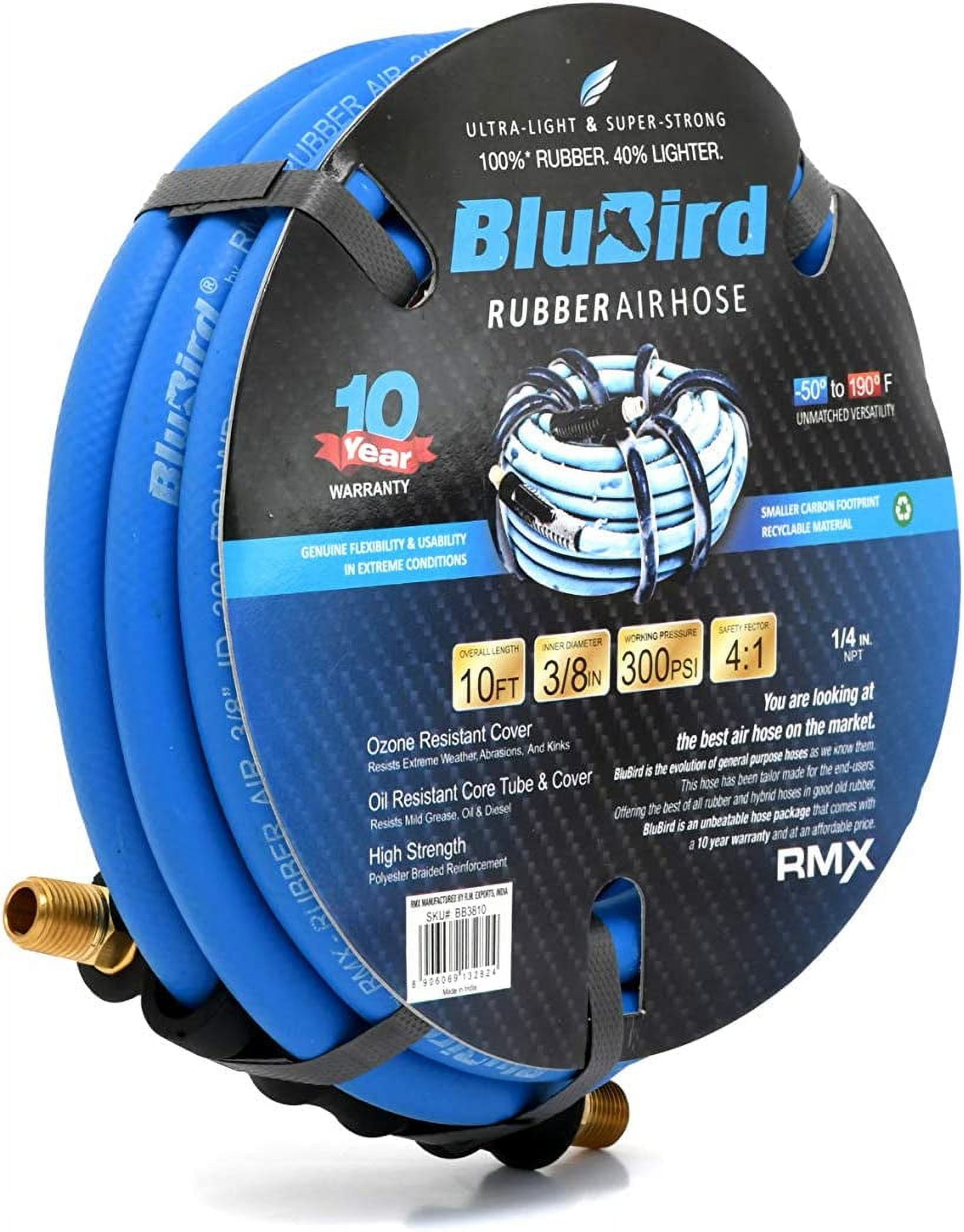 Rubber Hoses For Air Compressor  With Warranty – BluBird Industries