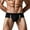 Black, variant on TSADFHJI Lingerie for Women Crotchless Bodysuit Mens Sexy Cotton Shorts Soft Underwear Pouch Underpants M Red
