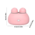 thumbnail image 3 of Ovzne Lens Cosmetic Cleaner For Contacts Glasses Case Cute Electric Proteinizing Automatic Vibration Cleaner Makeup Mirror On Clearance, 3 of 6