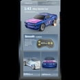 thumbnail image 3 of 1/43 Scale High-Speed Alloy RC Car, 2.4G Mini Racing Car with Smartphone APP Control, 30Min Runtime, Mini Remote Control Cars for Adult, 3 of 10