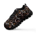 thumbnail image 3 of Uourmeti Boys Girls Halloween Shoes Bat Moon Star Walking Shoes Size 4 Mesh Sneaker Adjustable Strap Athletic Running Sport Shoe Lightweight, 3 of 7