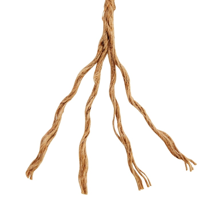 Twine String 100 Feet Jute Rope For Crafts, 6mm Thick Braided Twine For ...