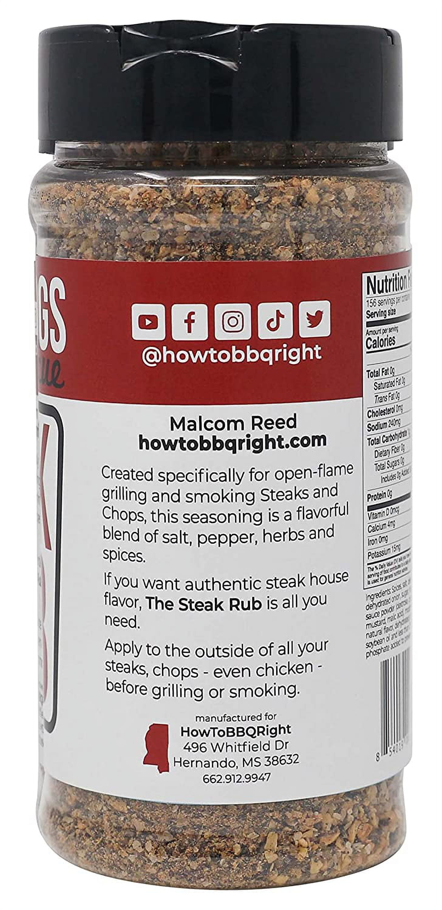 (2 pack) Killer Hogs Steak Rub, 11 oz