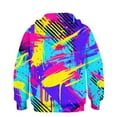 thumbnail image 3 of Économies d'Hiver! SROBPTY Chandails à Manches Longues pour Tout-Petits, T-Shirt pour Enfants à Manches Longues à Motif Imprimé Col Rond, Chandail à Capuchon Cool pour Garçon Violet, 7 Ans, 3 of 3