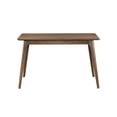 thumbnail image 3 of New Classic Furniture Oscar 5-piece Wood Counter Dining Set in Walnut, 3 of 10