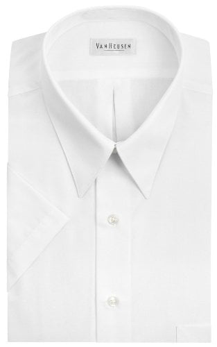 Van Heusen Men's Wrinkle Free Button Down Long Sleeve Dress Shirt 