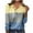 Yellow, variant on Busydd Womens Tops Fall Fashion Colorblock Patchwork Tee Tops Casual V Neck Long Sleeve Shirts for Women Pleated Loose Going Out Tops Comfy Versatile Button Up Blouses