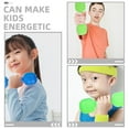 thumbnail image 3 of Greenadscape 4Pcs Assorted Color Safety PVC Dumbbells Set Lightweight for Fitness and Coordination, 3 of 8