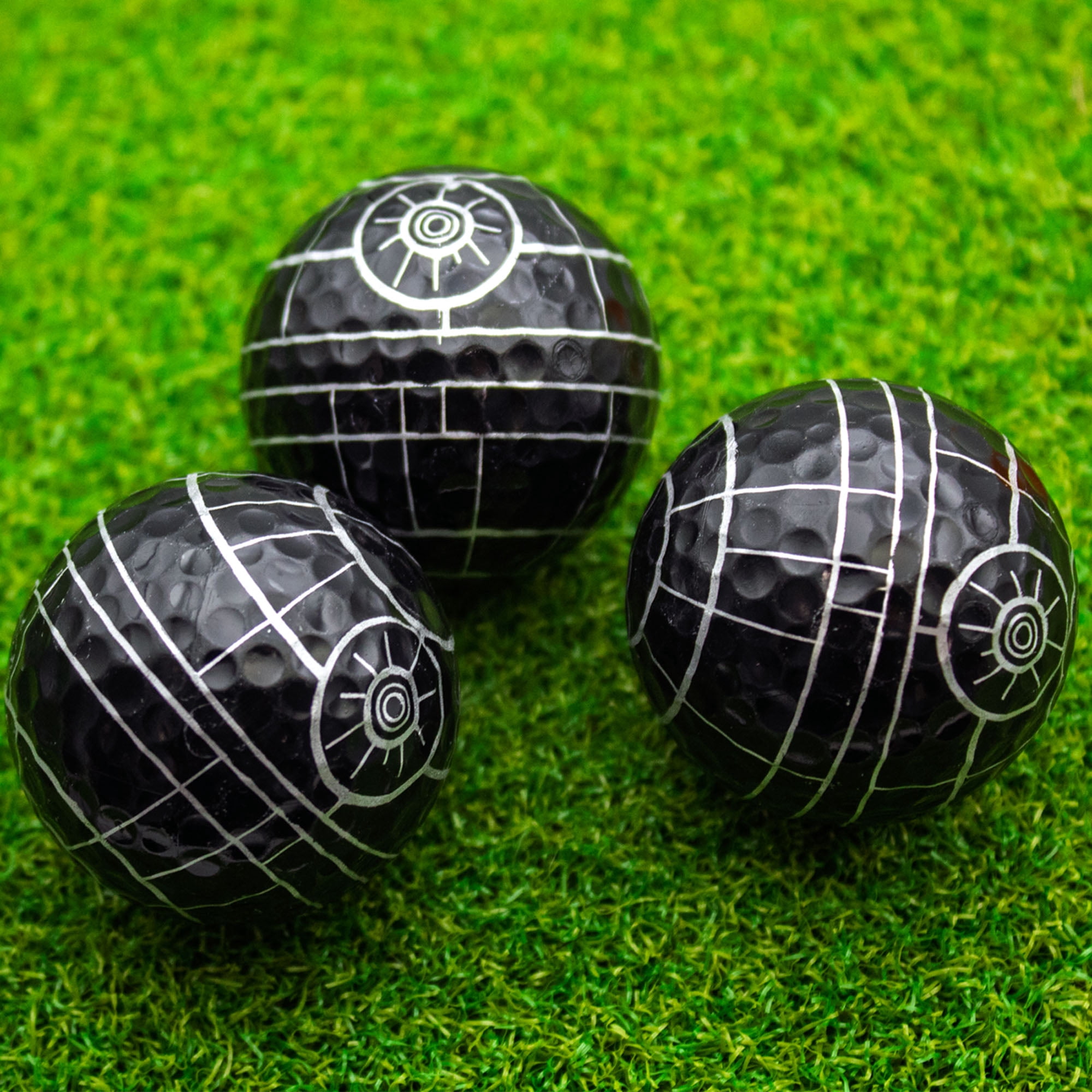 Death Star Golf Balls, 12 Count by GBM GOLF
