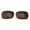 Brown - Polarized, variant on Walleva Black Polarized Replacement Lenses for Ray-Ban RB4068 60mm Sunglasses