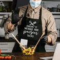 thumbnail image 2 of Don''t Make Me Poison You,Funny Chef Apron,Funny Apron cooking for Men & Women with 2 Tool Pockets,Adjustable Straps,Cooking Baking Apron,Kitchen Gifts for Men & Women,Bake Lover Gift, 2 of 4