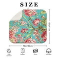 thumbnail image 4 of Microfibre Drying Mat for Kitchen Coral and Floral Dish Drying Drainer Mat Absorbent Pioneer Drying Mat Washing Up for Glass, Plate & Cup 16inch X 18inch, 4 of 7