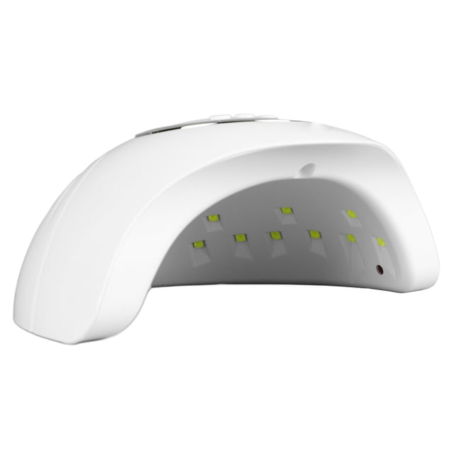 Luz de Secadora de Unas de Gel, 3 Engranajes Ligas de Unas de LED Seco Rápido 48W 24 CHIPS LIGEROS DISIPACIÓN DE CALOR PARA EL HOGAR