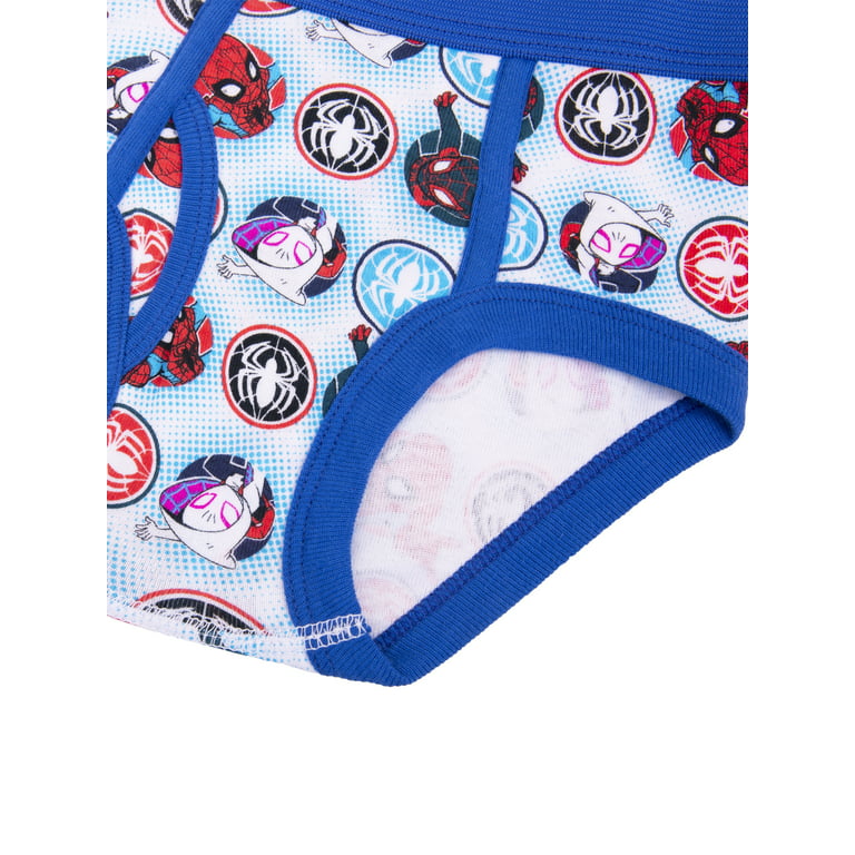 Spiderman Toddler Boys' Underwear, 6 Pack Sizes 2T-4T