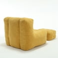 thumbnail image 3 of Bean Bag Chair with Ottoman, Armrest Bean Bag Chair with Filler, Soft Lazy Sofa Chair with Memory Foam and Foot Rest, Indoor Modern Focus Bean Bag Chair for Living Room, Bedroom, Apartment, 3 of 7