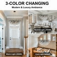 thumbnail image 6 of Modern Chandeliers for Dining Room 31.5in Black Crystal Chandelier for Living Room Farmhouse Tree Branch Chandelier Large Raindrop Chandelier Ceiling Light Fixture for Foyer Bedroom Kitchen Island, 6 of 8