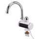 thumbnail image 2 of Grifo de agua caliente eléctrico de acero inoxidable, fácil instalación, calentamiento rápido instantáneo para cocina, baño, enchufe europeo de 220V, 2 of 5