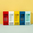 thumbnail image 3 of Hesroicy 1:12 Refrigerador en miniatura Anti-decoloración Tridimensional Sin rebabas Simulado Madera Lindo Mini Refrigerador para casa de muñecas Accesorios para micropaisajes, 3 of 8
