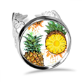 thumbnail image 1 of Amarillo piña fruta tropical Anillo de compromiso de boda de amor ajustable Unbranded M, 1 of 3