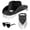 Black, variant on Women's Cowboy Hat Set with Bandana and Heart-Shaped Sunglasses, Cowboy Hat Rhinestone Fringe Wide Brim Disco Cowboy Hat Pink
