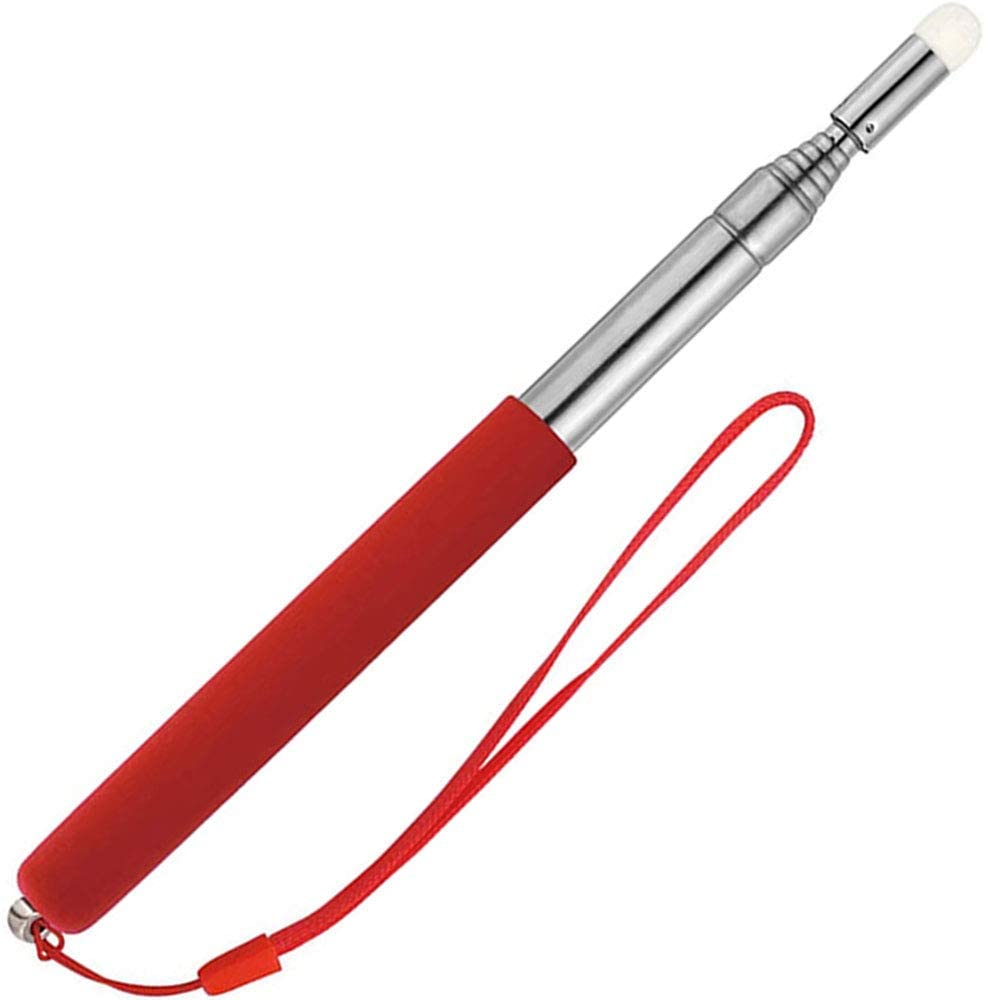 Telescopic Pointer Stick with Hand Lanyard, Teacher Pointer for