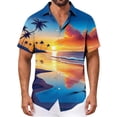 thumbnail image 5 of JSKUMAR Men's Hawaiian Printed Short Sleeve Shirts Tropical Graphic Button Down Holiday Shirt Vacation Casual Beach Outfit Multicolor-10,5XL, 5 of 7