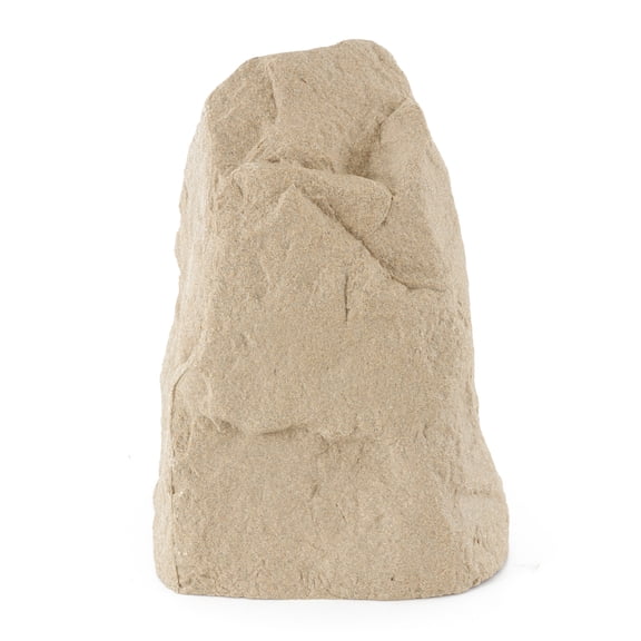 Algreen Receptacle Rock Decorative Outdoor Garden Accent Sandstone (2 Pack)