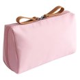 thumbnail image 1 of Cosmetiquera para Maquillaje, Bolsa de Cosméticos de Viaje, Bolsa de Cosméticos, Estuche de Cosméticos de Viaje, Mini Bolso Portátil, Bolsa de Cosméticos Impermeable con Compartimentos, Rosa, 1 of 4