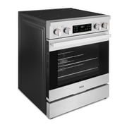 30 in. Heritage Collection 4.6 cu. ft. Electric Range with 4 Surface Burners and Convection Oven in Stainless Steel