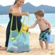 thumbnail image 2 of Bolsas de malla plegables para almacenamiento en la playa Bolsas de hombro para juguetes para niños,Azul,11 kaili Sencillez, 2 of 2