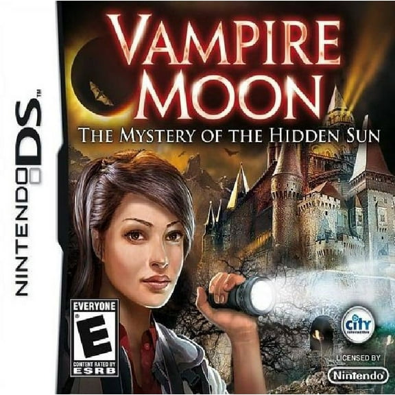 Vampire Moon: The Mystery of the Hidden Sun (Nintendo DS, 2010) Video Game