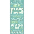 thumbnail image 3 of Pela Studio 8x14 Black Modern Framed Museum Art Print Titled - Wash Up II, 3 of 5