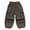 Coffee, variant on Fgnfyis Durable Girls Cargo Jogger Pants for and Casual Everyday Wear with Comfortable Fit and Functional Design Black 6-7 Years
