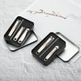 thumbnail image 6 of Unique Bargains Beautiful Box Slant Nail Clipper Kit Gradient 1 Set Silver Tone 4, 6 of 6