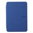 thumbnail image 2 of ShellTech Case for Kindle Paperwhite6（12th generation) 2024 7" Rele,Light Weight Cloth Slim Shockproof Leather Protective Cover with Auto Sleep/Wake Pure Color Waterproof Cloth Pattern Case,Darkblue, 2 of 6