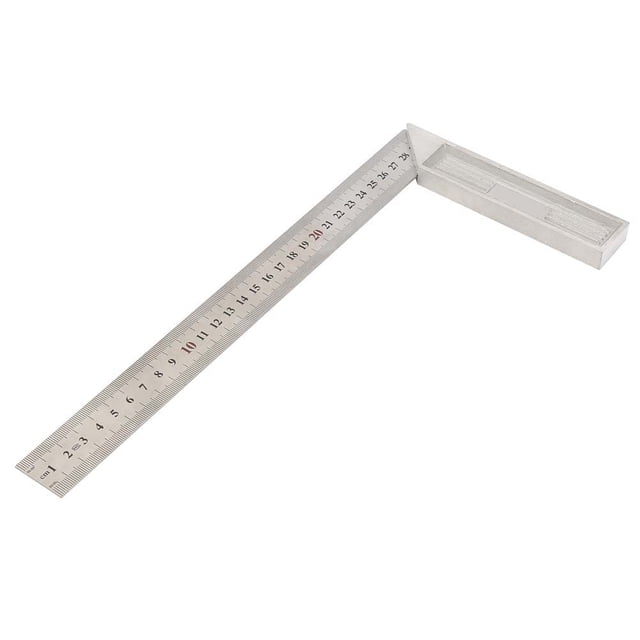 90 Degree Straight Edge 90 Degree Straightedge 30cm Aluminum Alloy 90 Degree Straight Edge Ruler Straightedge Right Angle RulerThicker