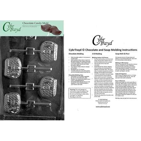 

Fishing Basket Lolly Chocolate Candy Mold with Exclusive Cybrtrayd Copyrighted Molding Instructions