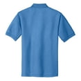 thumbnail image 6 of Yellow Rooster Male Silk Touch Polo Men Extended T-Shirts Ultramarine Blue S, 6 of 7