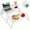 white, variant on Innovative Life Foldable Breakfast Table, 2-Piece Set, Suitable for Plates and Laptop Trays