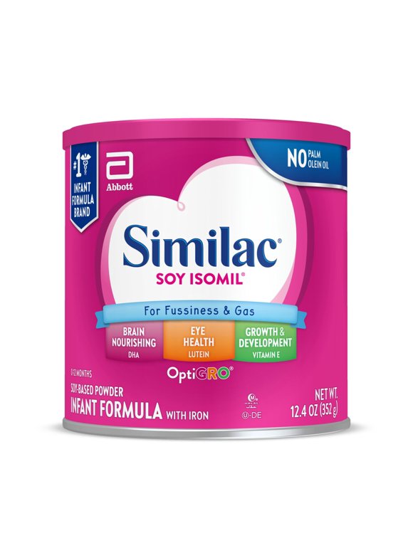 Similac for Sensitive Tummies Baby Formula (Sensitive, Soy, Spitup
