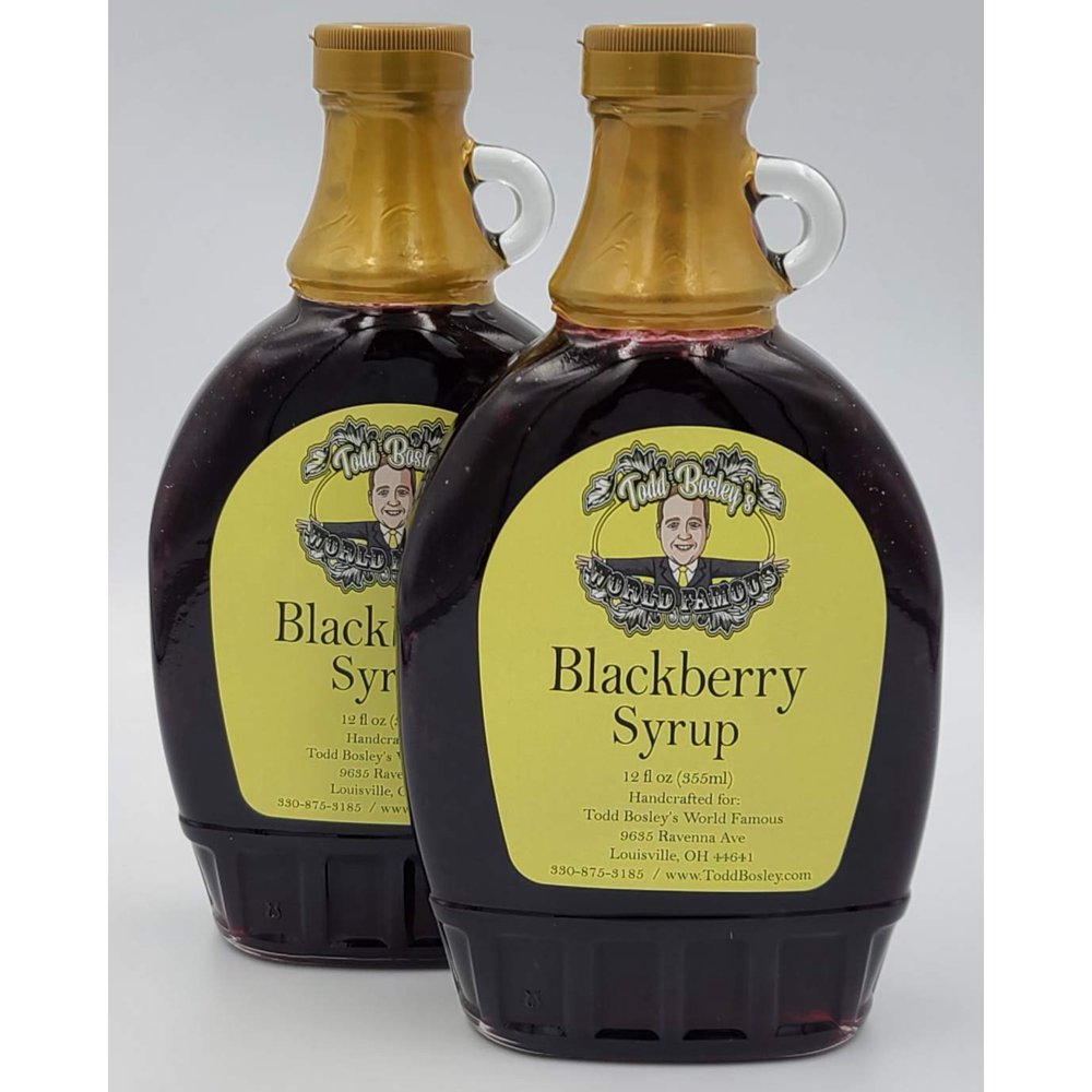 Todd Bosley's World Famous Blackberry Syrup (2 Pack)