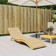 thumbnail image 3 of vidaXL Sun Lounger Cushion Sunbed Seating Pad Outdoor Patio Garden Fabric, 3 of 8