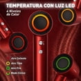 thumbnail image 4 of Secadora de Cabello 1500W Bluelander con Tecnología Iónica y Multiplicadora de Aire, 2 Velocidades y 4 Ajustes de Calor, Rojo, 4 of 5