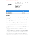 thumbnail image 2 of Upper Radiator Hose - Compatible with 2007 - 2008 Ford F-150, 2 of 2