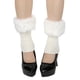 thumbnail image 1 of HongQid Womens Fuzzy Leg Warmers Knit Ankle Socks Winter Warm Ruffle Leg Sleeves Warmer Thick Boot Socks, 1 of 3