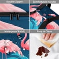 thumbnail image 4 of Flamingo Double Layered Insulated Refrigerated Lunch Bag with Large Capacity - 7.1x11.4x16.1 Inches - Hand-Carried Lunch Bags, 4 of 6
