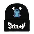 thumbnail image 5 of Stitch Knitted Beanie Hats,Cute Cartoon Graphic Winter Warm Caps for Women Men Fans,Multiple Designs, 5 of 7