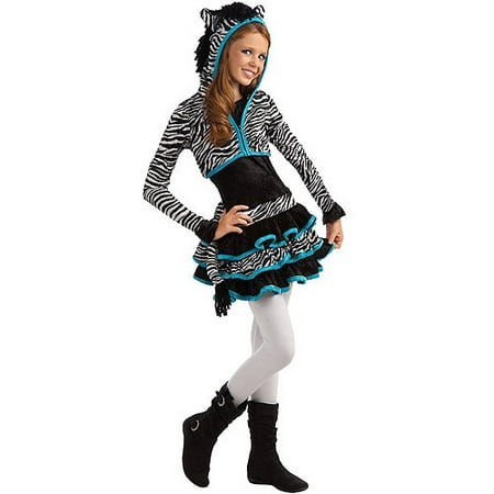 Zebra Hoody Child Halloween Costume