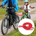 thumbnail image 3 of Soidarity Cuerda de remolque de bicicleta para niños, correa de tracción elástica de conexión rápida, accesorio de cable de seguridad para Ciclismo Rojo, 3 of 6